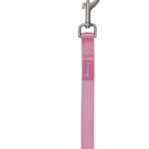 Freedog Correa nylon basic rosa 1x120cm