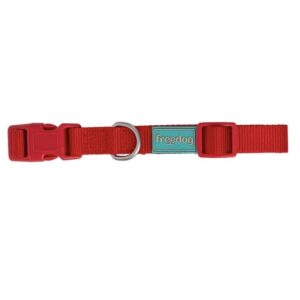 Collar Nylon Basic freedog rojo 15mm × 35-50cm