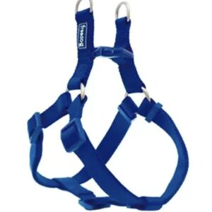 Freedog Arnés Nylon Basic Tipo A azul 10mm × 20/36cm