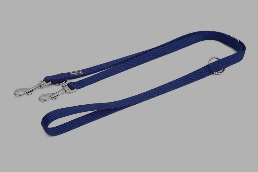 Freedog Tirador Adiestramiento Nylon azul 20mm × 200cm