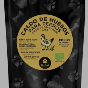 Caldo de Huesos de Pollo para Perros