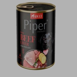 Piper Lata de Hígado de Ternera y Patatas para Perro 400g