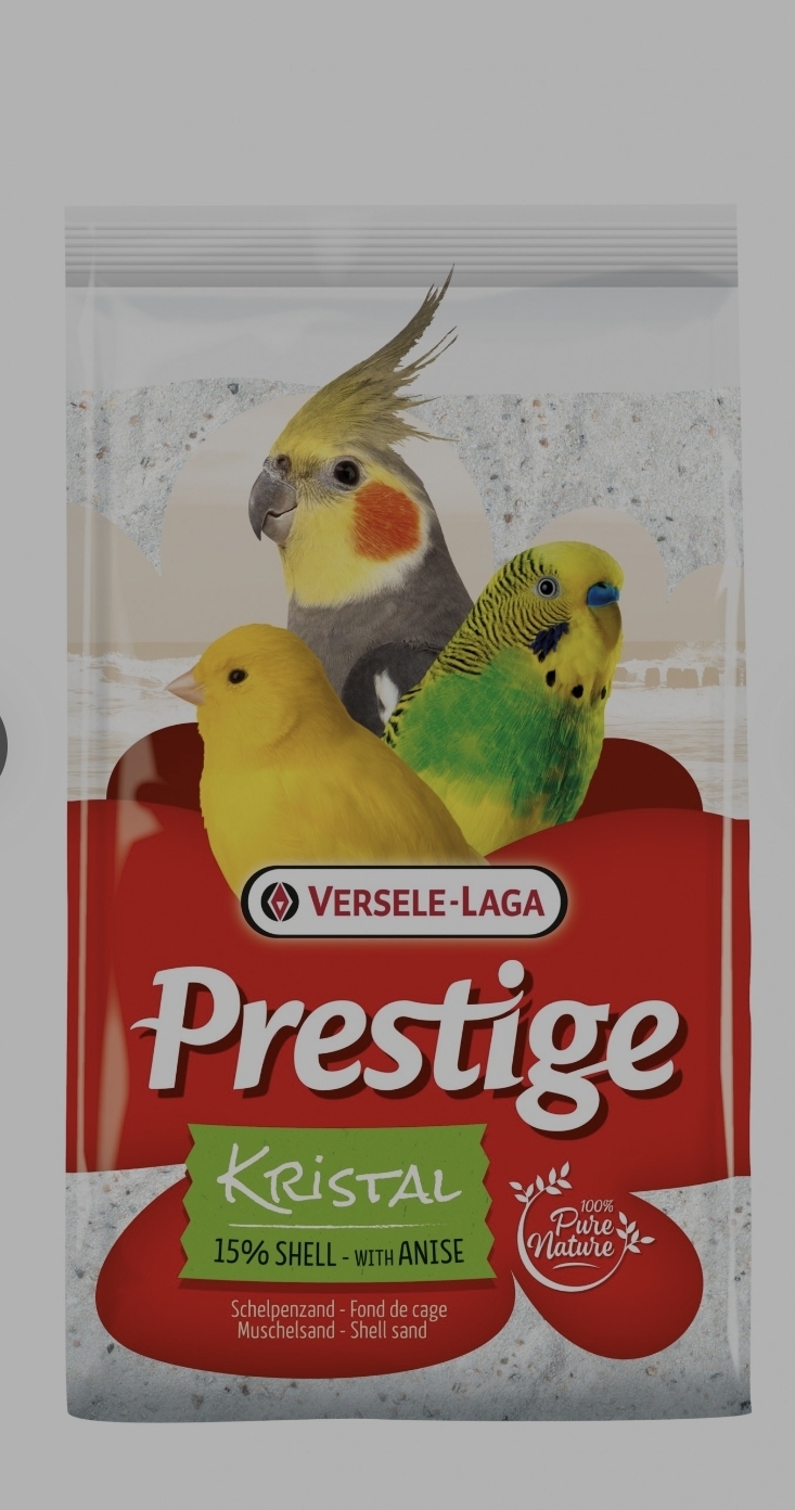 Versele Laga Prestige Kristal arena para jaula de pájaros 5kg