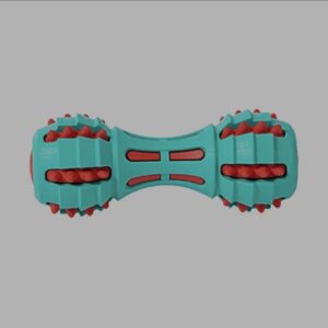 Freedog Juguete Goma Dumbbell Mancuerna para Perro