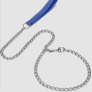 CORREA RAMAL CROMO E.NYLON 100cm X 2mm Azul