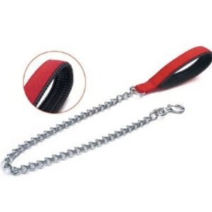 CORREA RAMAL CROMO E.NYLON 100cm X 2mm Rojo