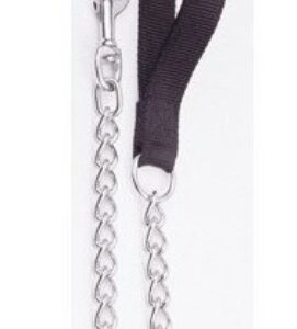 CORREA RAMAL CROMO E.NYLON 100cm X 2mm Negro