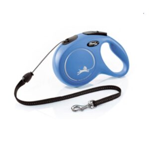 Correa Flexi Classic Cordon S 5 m Azul perros max 12 Kg