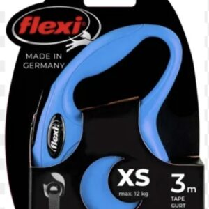 Flexi Correa enrollable Classic Cinta Azul XS 3m 12kg