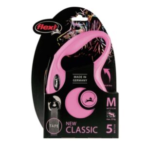Flexi classic cinta rosa 5 m talla M