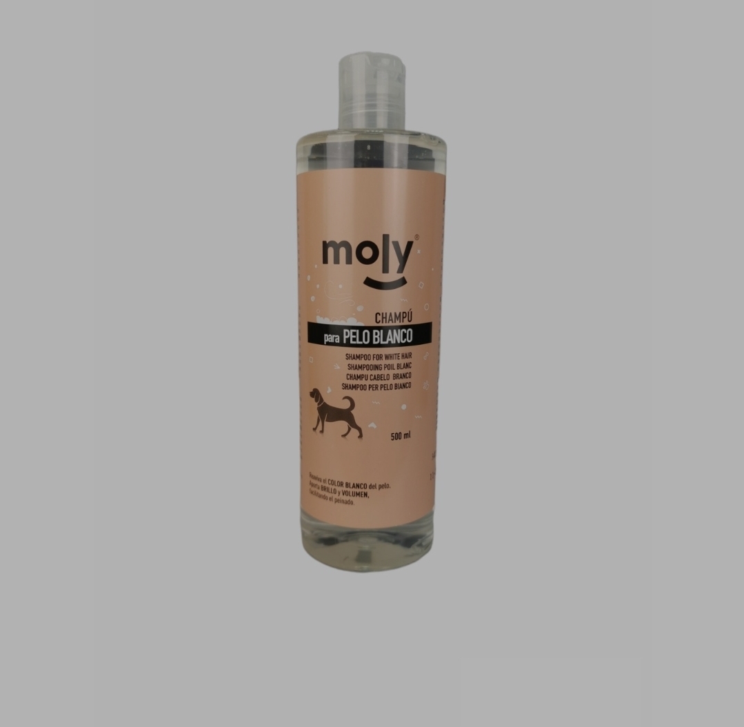 CHAMPU PELO BLANCO moly