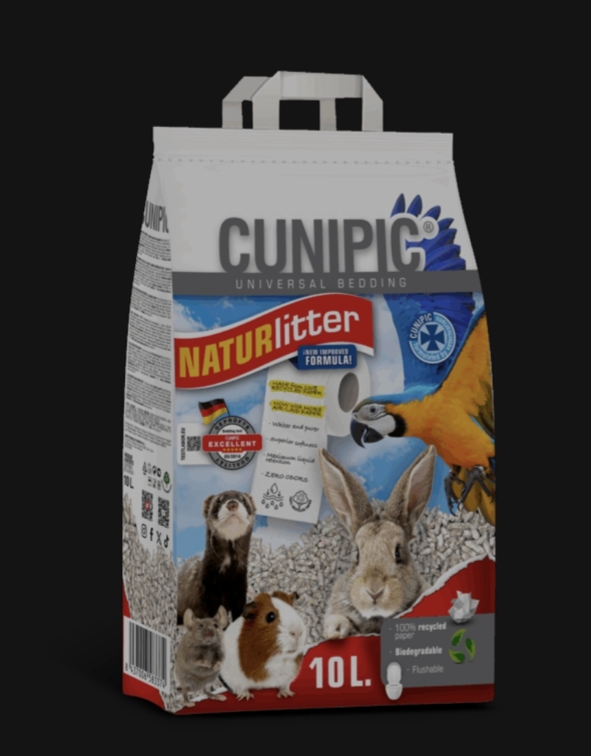Lecho de papel Naturlitter 10L