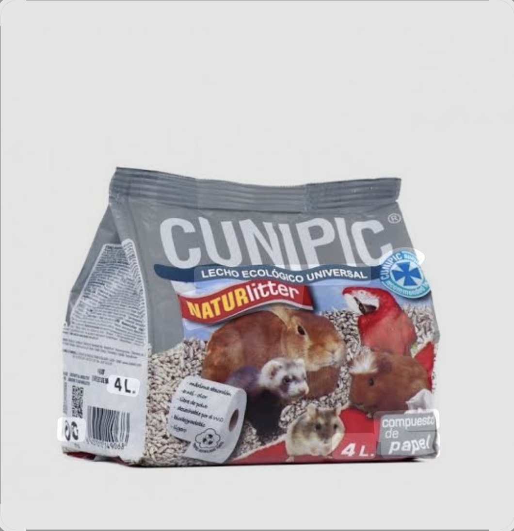 Cunipic naturlitter lecho vegetal de papel 4l
