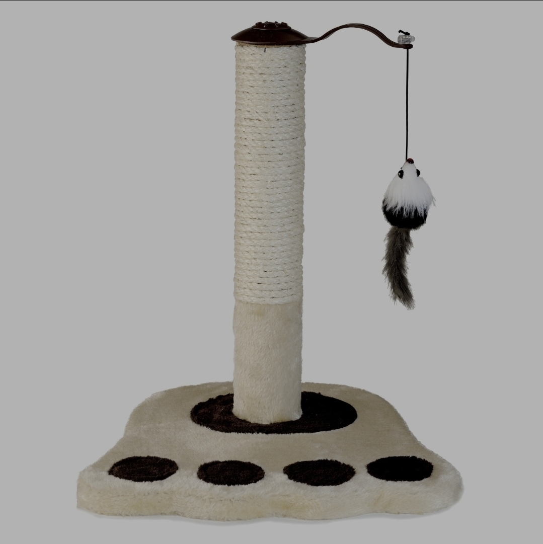 RASCADOR POSTE STANDAR C/JUGUETE 40 CM