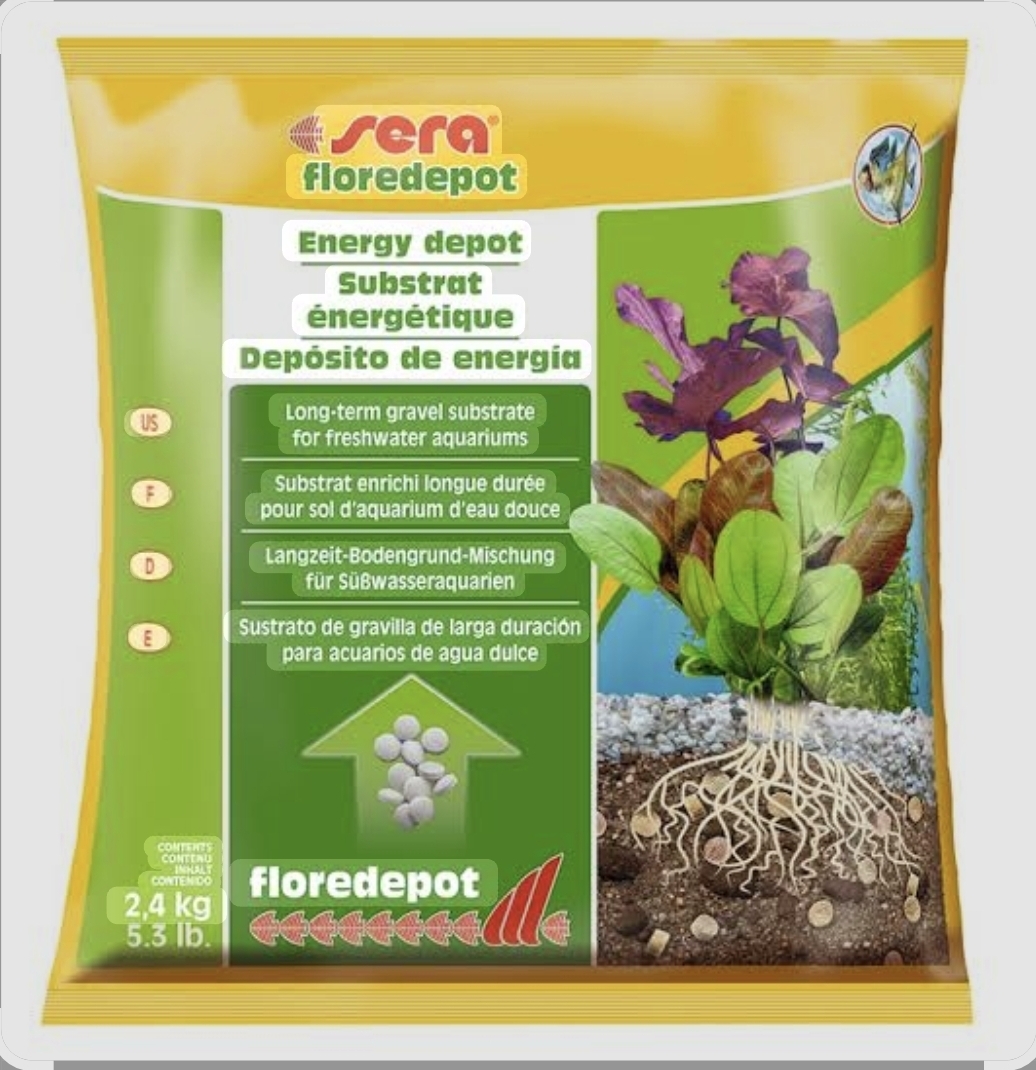 Sera Floredepot sustrato de energía 2,4 kg