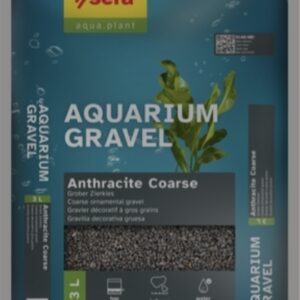 Sustrato sera Aquarium Gravel Anthracite Coarse sera Aquarium Gravel Anthracite Coarse 3L