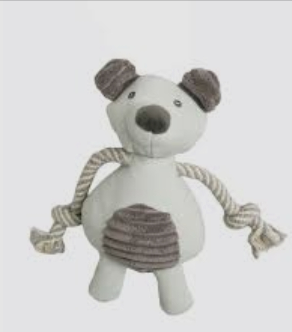 Peluche Willy para Perros 26 cm Moly | Juguete Suave con Sonido y Súper Resistente