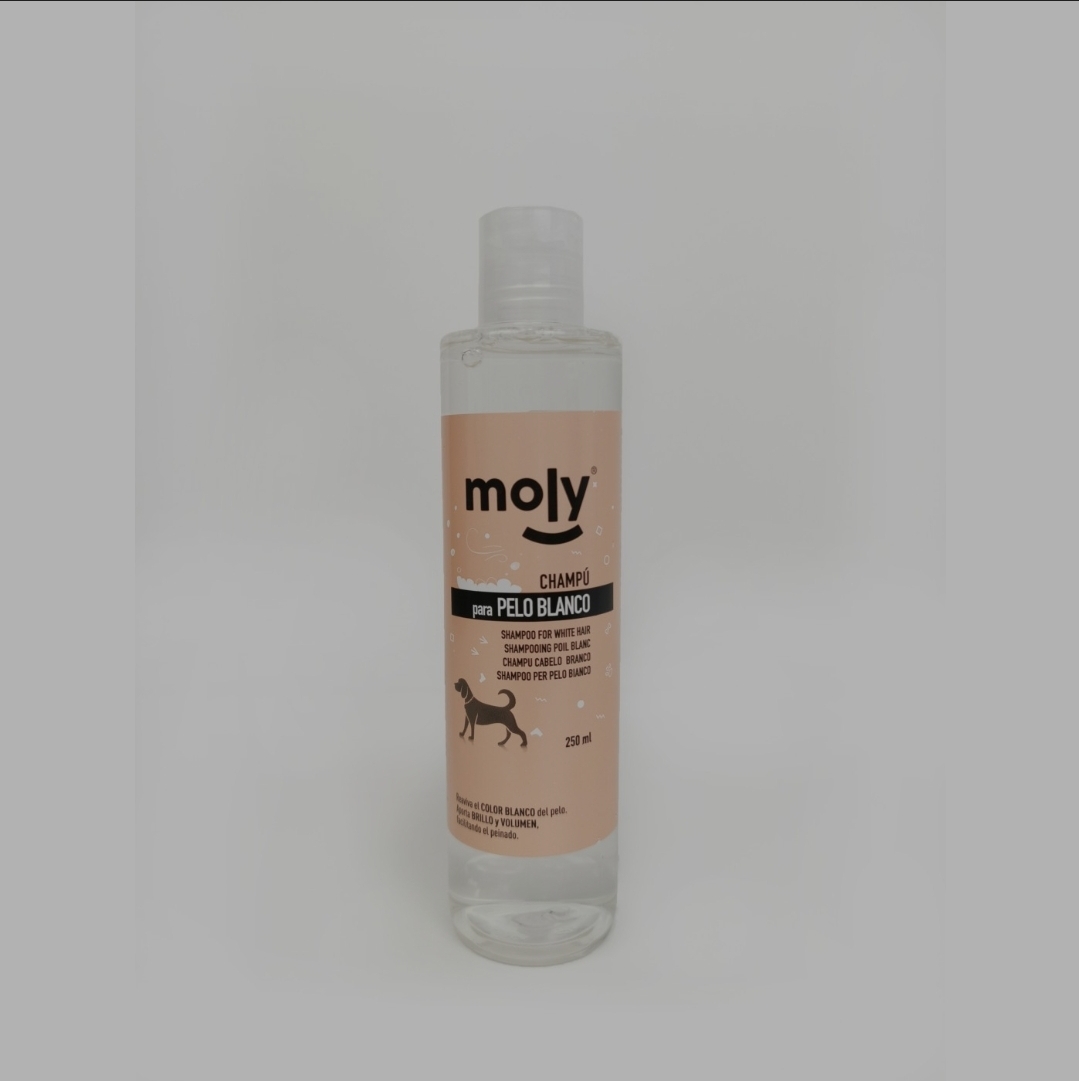 Champú Pelo Blanco 250 ml Moly