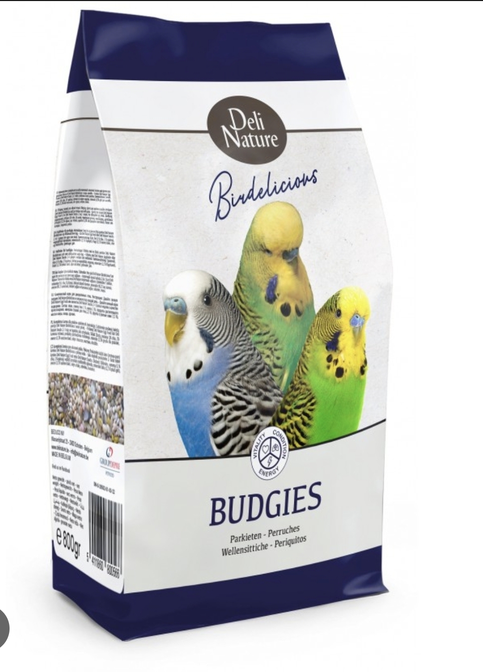 Periquitos Deli Nature Birdelicious 800g